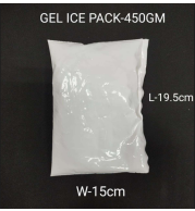 Gel Ice Pack 450gm – Large, Heavy Duty, Long Lasting, Reusable, Leak-Resistant, Flexible Gel Pouch for Logistics, Food Delivery, Medical Use, Non-Toxic, Safe, CE/FDA Approved, Bulk Pack, Eco-Friendl